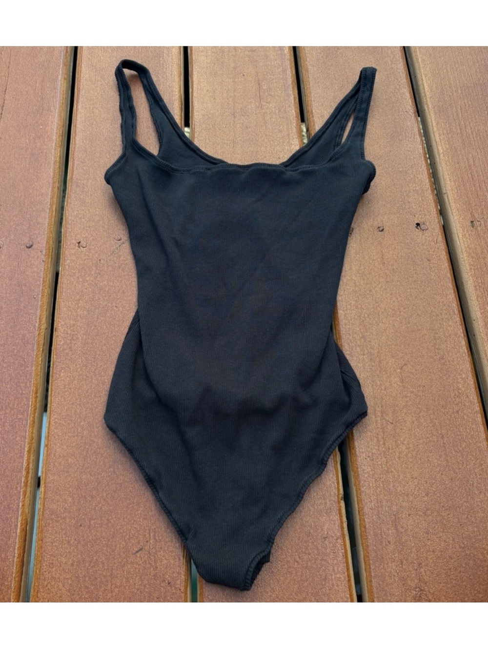 Skims Black Tank Bodysuit